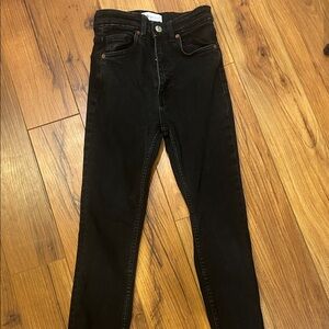 Zara Black Denim Jeans